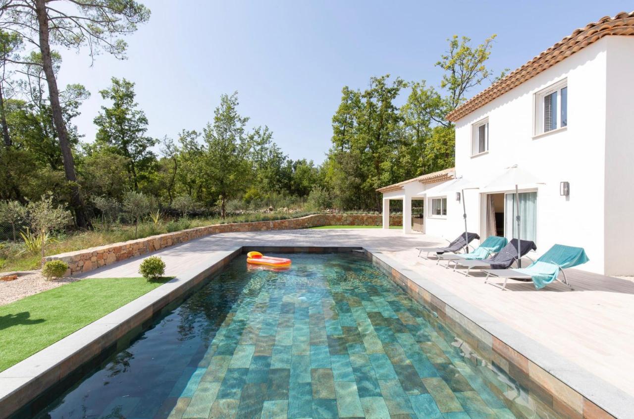 Superbe Villa Seillans La Grande Bastide Avec Piscine, Jardin, Climatisation Et Salle De Sport Eksteriør billede
