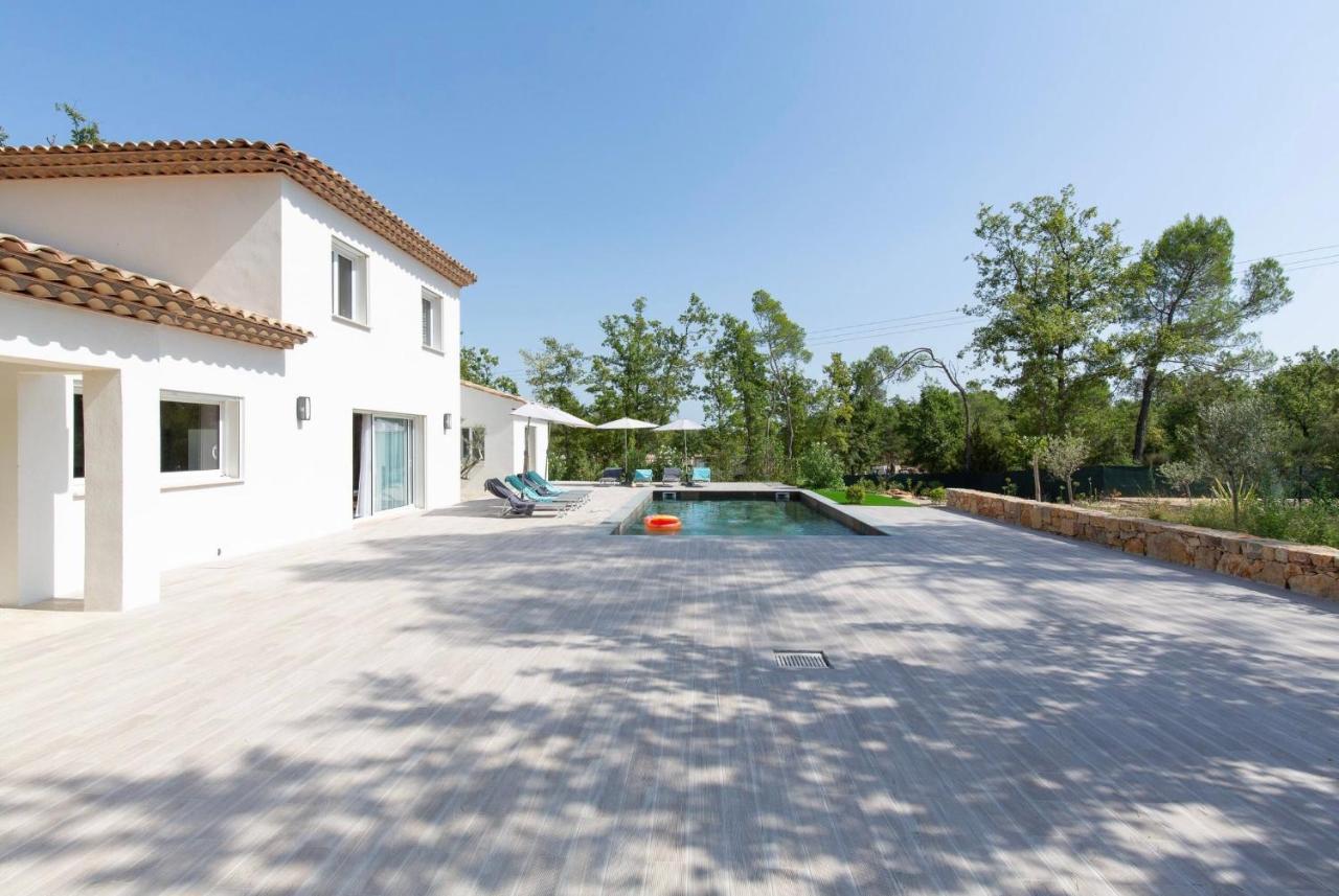 Superbe Villa Seillans La Grande Bastide Avec Piscine, Jardin, Climatisation Et Salle De Sport Eksteriør billede