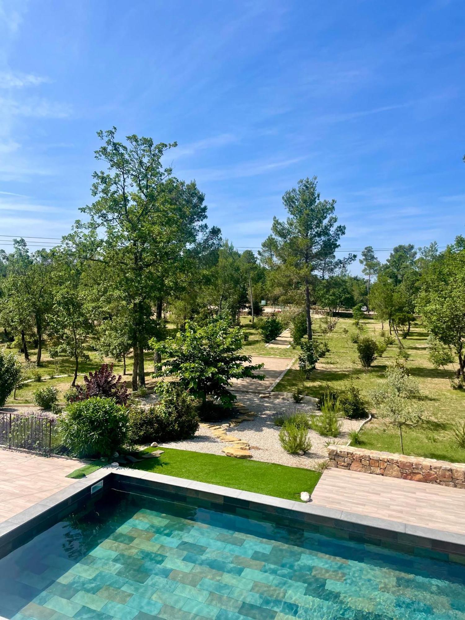 Superbe Villa Seillans La Grande Bastide Avec Piscine, Jardin, Climatisation Et Salle De Sport Eksteriør billede