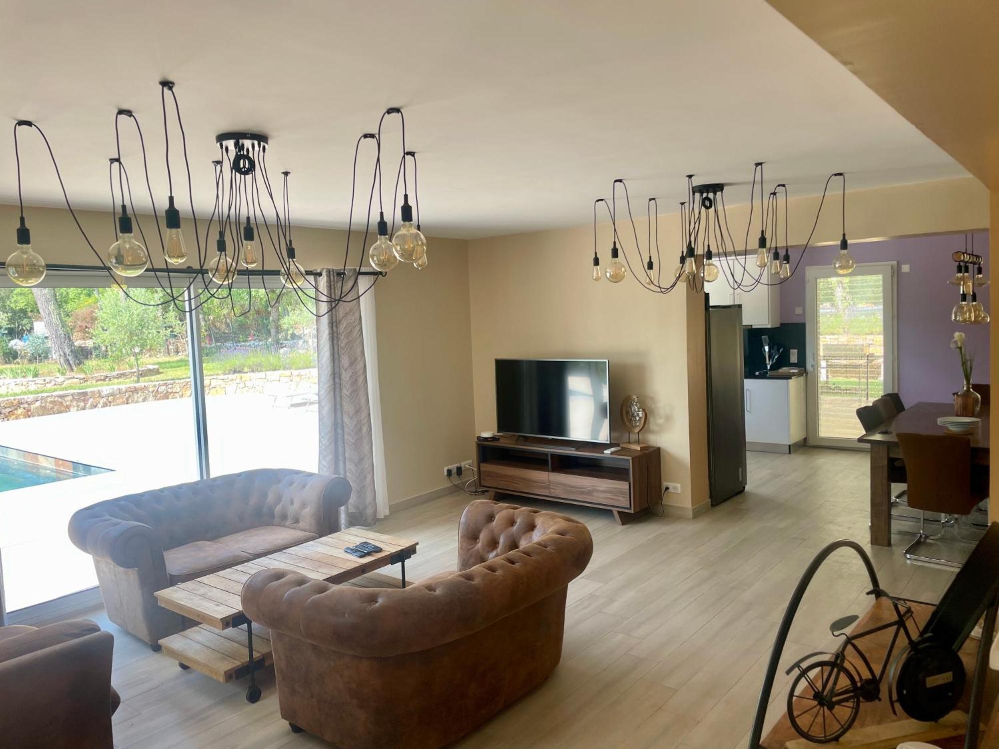 Superbe Villa Seillans La Grande Bastide Avec Piscine, Jardin, Climatisation Et Salle De Sport Eksteriør billede